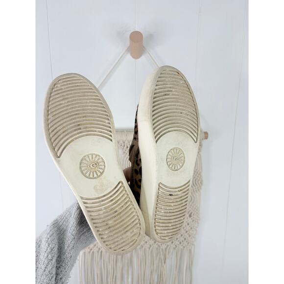 UGG Womens Jass Exotic Slip On Shoes Size 6.5 Amphora Cheetah Leopard Sneakers - Picture 7 of 8